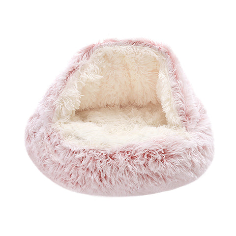 Soft Plush Pet Bed for Cats and Dogs, WM0198