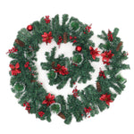 2.7m LED Light String Berry Ball Flower Garland Christmas Decor, SC0135