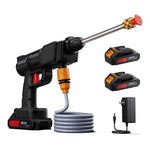 Electric Handheld 2 Battery Pressure Washer Cleaner, ZX0010(Ver.2)