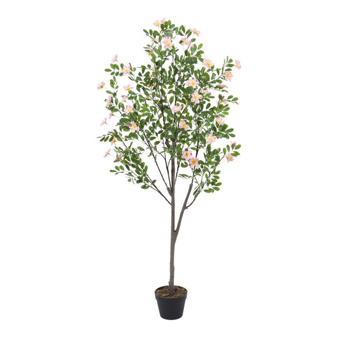 Artificial Frangipani Blossom Tree in Pot for Decoration, PM1566