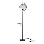 Industrial Metal 1-Light GU10 Floor Lamp with Tray, FI1130(Ver.2)