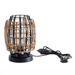 1-Light Hand-Braid Lampshade E14 Table Lamp, FI1134(Ver.2)