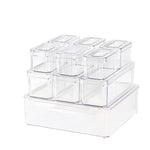 Set of 10 Fridge Storage Containers, CT0314