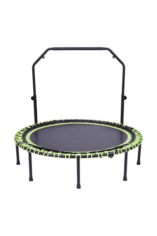 48in Bungee Cords Foldable Round Trampoline with Adjustable U-Handle Bar, DM0901(Ver.2)