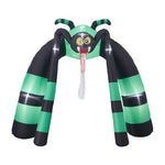 10ft Halloween Angry Spider Archway Inflatable with Build-In LED, SW0869(Ver.2)