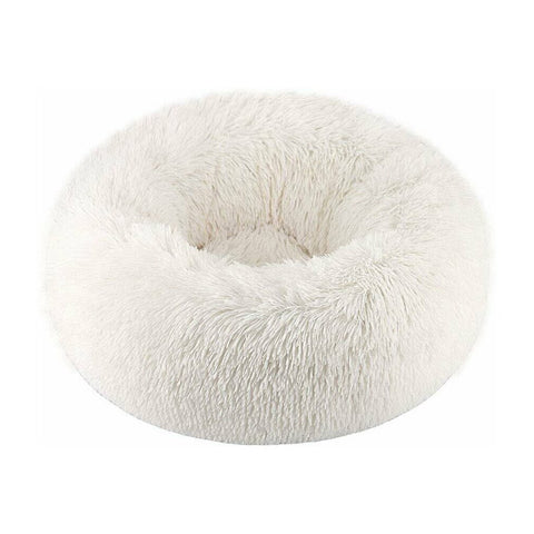 Calming Round Donut Plush Dog Cuddler Bed, SP1453