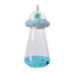 6ft Inflatable Halloween Enterable Giant UFO Decoration with Build-In LED, SW0872(Ver.2)