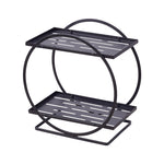 Metal Double-Tier Cosmetic Organiser, LY0171(Ver.2)