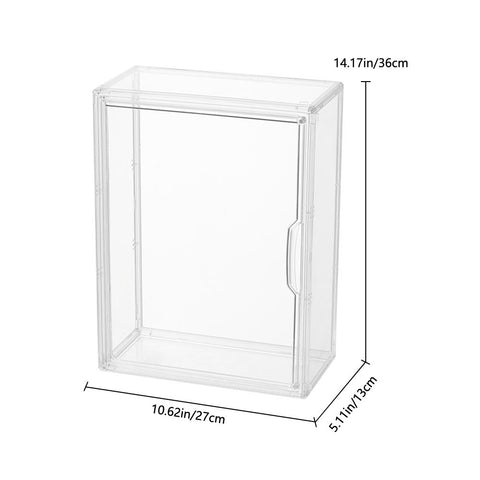 Wall Mount Transparent 3-Tier Storage Display Case, LY0220(Ver.2)