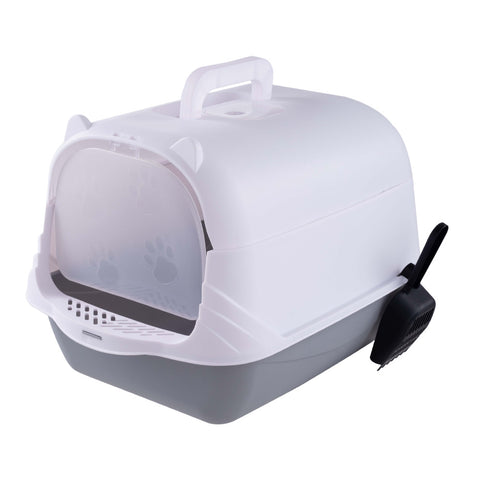 Large Enclosed Cat Litter Box with Disinfection Light,CT1090 (Ver.2)