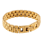 Elegant Gold-plated Stainless Steel Bracelet, CA290004 (Ver.2)