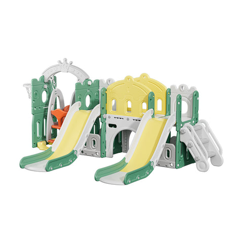 Kidkid Toddler Swing and 2 Slides Playset, FI0926FI0927