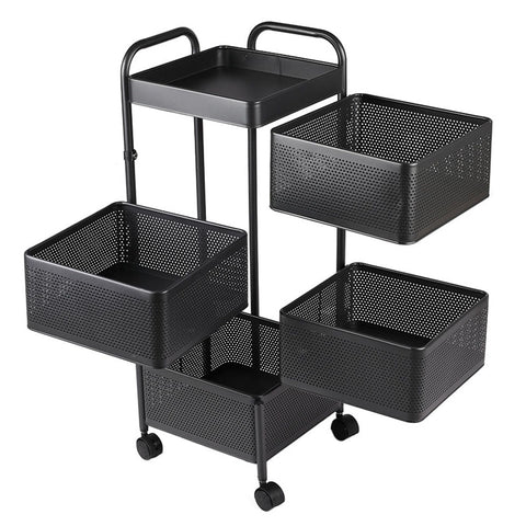 5-Tier Kitchen Storage Rack with Wheels, WM0010