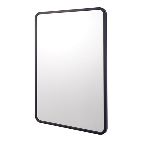 Surface Mount Rectangular Bathroom Storage Mirror Cabinet with Round Corner, DM0919 (Ver.2)