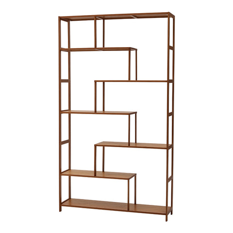 7-Tier Wooden Bookcase Display Stand, HO0021