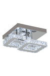 Double Tier Square Crystal Celling Light, LG1325