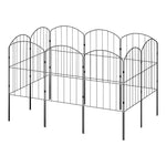 25 Panels 31x61cm Metal Garden Edging Fence Yard Borders Decor, ZX0028(Ver.2)