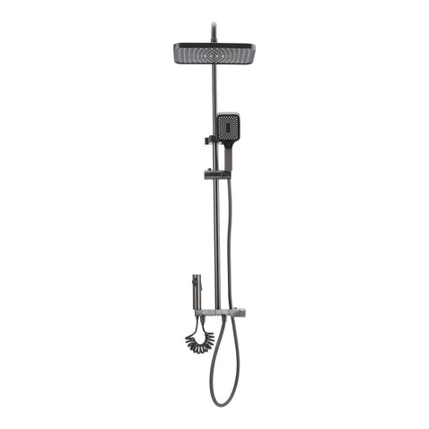 Livingandhome Shower Set with High-Pressure Spray Gun, FI0895