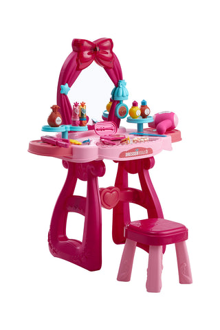 Dressing Table Toy Set with Stool for Kids, SI0008