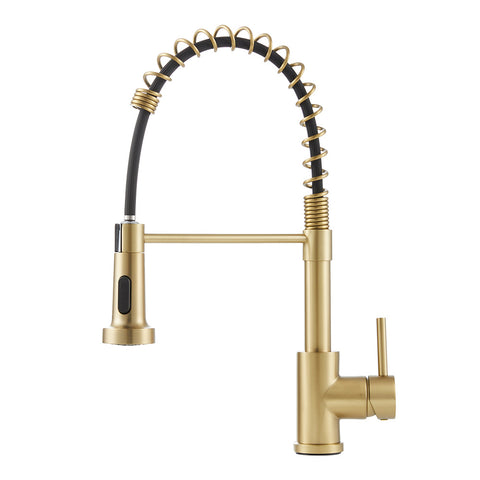 Commercial Swivel Pulldown Kitchen Faucet, DM0826