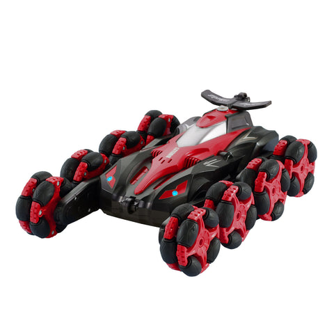 8 Round 2.4G RC Stunts Spray Drift Car Toy, SI0063 (Ver. 2)