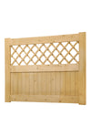 Diyspace Rhombus Garden Wood Fence Gate, LG1238