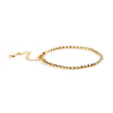 14K Gold Plated Chain Bracelets set, CA290002