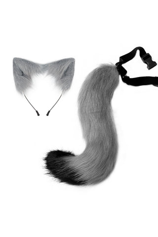 Halloween Cosplay Fox Tail and Ear Headband Set, JR0012 (Ver. 2)