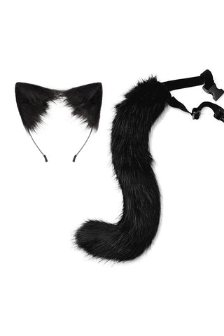 Halloween Cosplay Fox Tail and Ear Headband Set, JR0011 (Ver. 2)