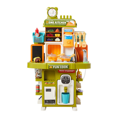 Children Pretend Kitchen Playset 83PCS Toy Accessory Set, SI0208