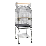 Large Wheeled Bird Parrot Cage with Playtop, MC0173