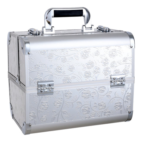 Sheonly Rose Pattern Beauty Salon Makeup Case, SW0844