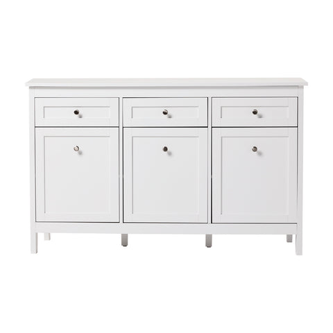 Classic White Large Storage Cabinet, ZH1657ZH1658