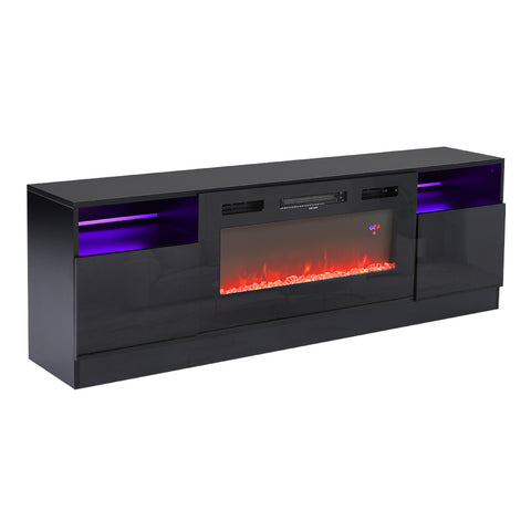 Recessed Electric Fireplace TV Stand with Remote Control, ZH1710