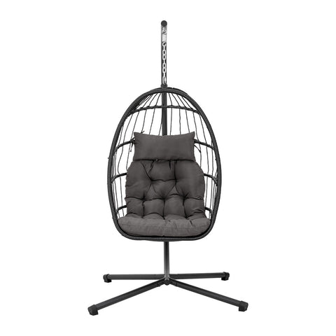 Hanging Chair with Stand and Cushion, WB0157 (Ver. 2)