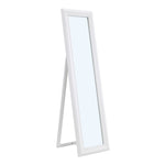 Livingandhome Modern Wood Beveled Floor Mirror, FI0815