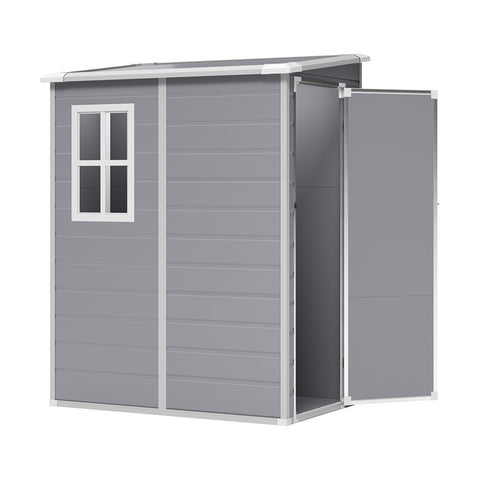 Livingandhome Outdoor Plastic Storage Shed, PM1261PM1262