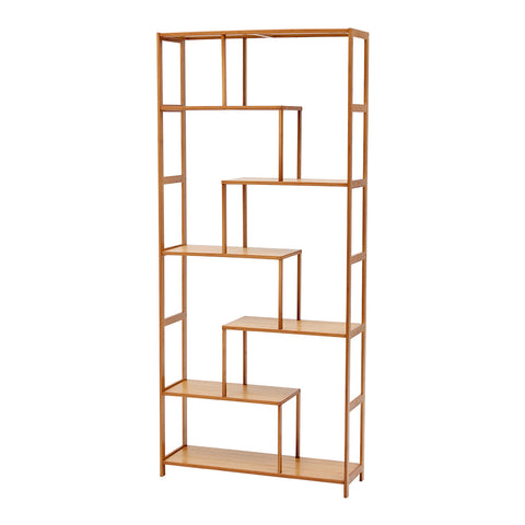 7-Tier Wooden Bookcase Display Stand, HO0020