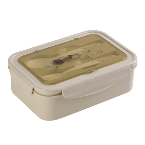 1400ML Lunch Box with Spoon and Fork, KT0063