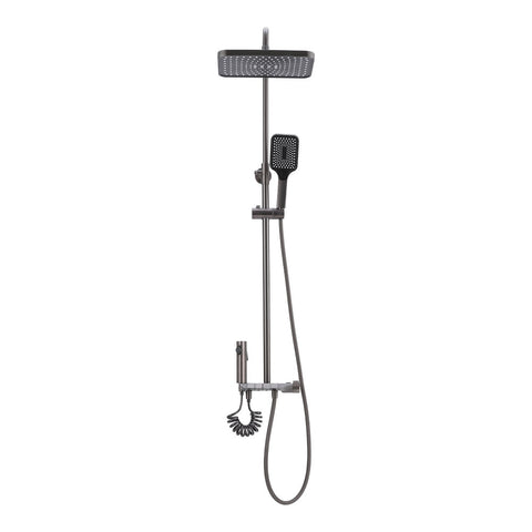 Livingandhome Shower Set with High-Pressure Spray Gun, FI0896