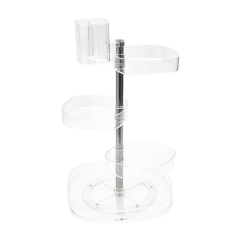 Sheonly Adjustable Height Rotating Makeup Organizer, SW0715