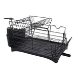 Livingandhome Multifunctional 2 Tier Detachable Dish Drainer Rack, KT0005