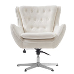 Swivel Linen Office Armchair, XY0398