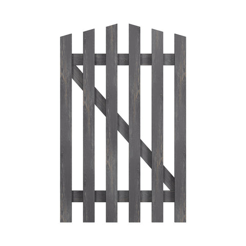 76x120cm Outdoor Wooden Garden Gate Fence Door, AI1436 (Ver.2)