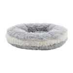 Calming Round Donut Plush Dog Cuddler Bed, SW0010