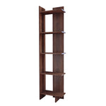 Modern 5-Tier Corner Bookshelf Shelf Unit, FI0127