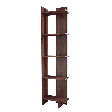 Modern 5-Tier Corner Bookshelf Shelf Unit, FI0127