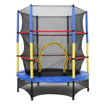 Livingandhome 4.5FT Kids Mini Trampoline with Safety Enclosure, DM0454