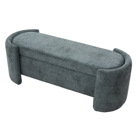 Livingandhome Upholstered Storage Bench, ZH1683 (Ver.2)