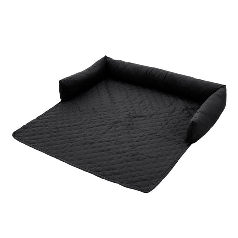 75x75cm Waterproof Pet Bed Furniture Protector Mat Dog Sofa Cover with Pillow, CW0068